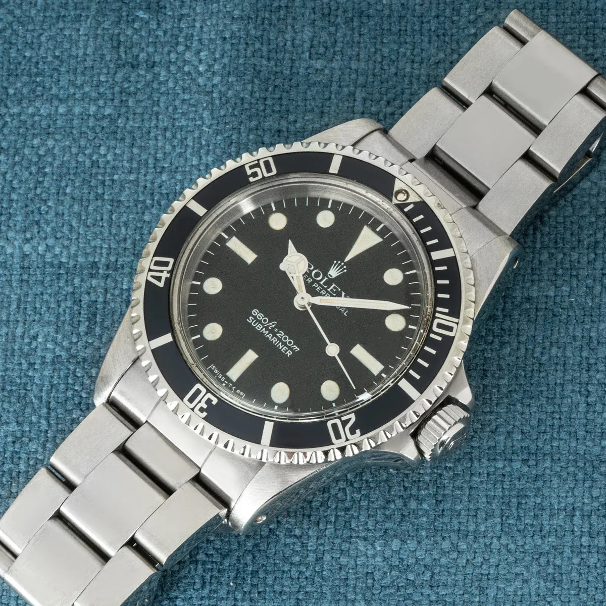 Rolex Submariner 5513 40mm Stainless steel Black 6