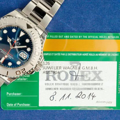 Rolex Yacht-Master 116622 40mm Stainless steel Blue 1