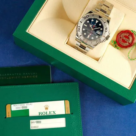 Rolex Yacht-Master 116622 40mm Stainless steel Blue 2