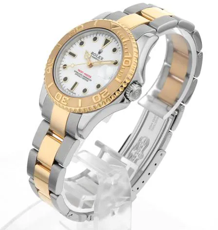 Rolex Yacht-Master 168623 33mm Yellow gold and Stainless steel White 1