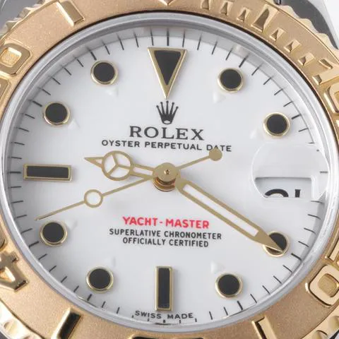 Rolex Yacht-Master 168623 33mm Yellow gold and Stainless steel White 5