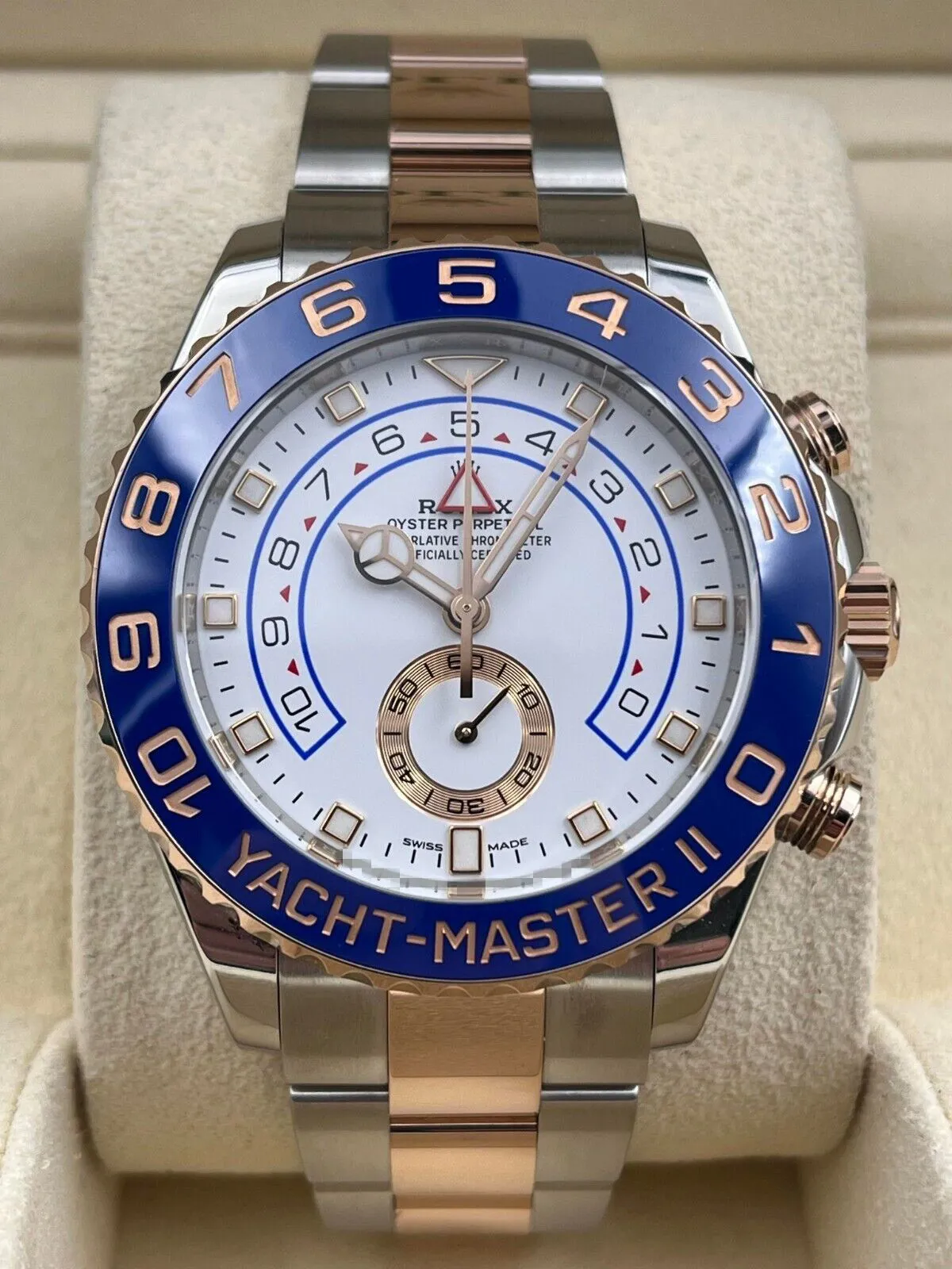 Rolex Yacht-Master II 116681 44mm Stainless steel White