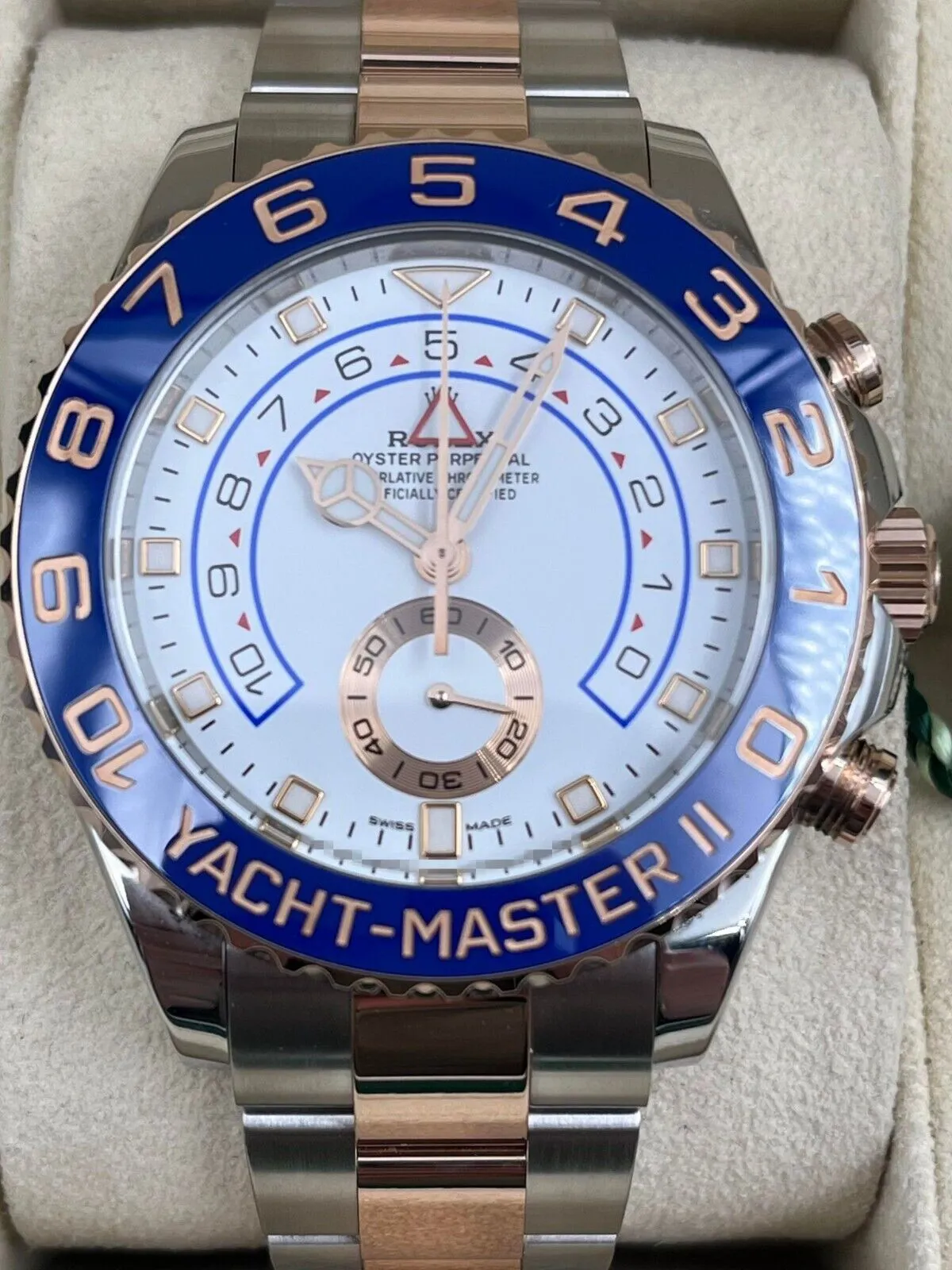 Rolex Yacht-Master II 116681 44mm Stainless steel White 5