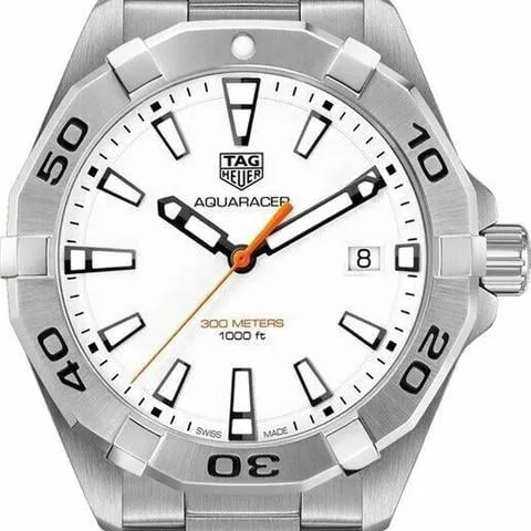 TAG Heuer Aquaracer 300M WBD1111.BA0928 41mm Stainless steel White