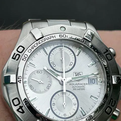 TAG Heuer Aquaracer CAF2111 41mm Stainless steel Silver 10