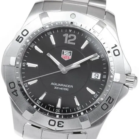 TAG Heuer Aquaracer WAF1110 39mm Stainless steel Black