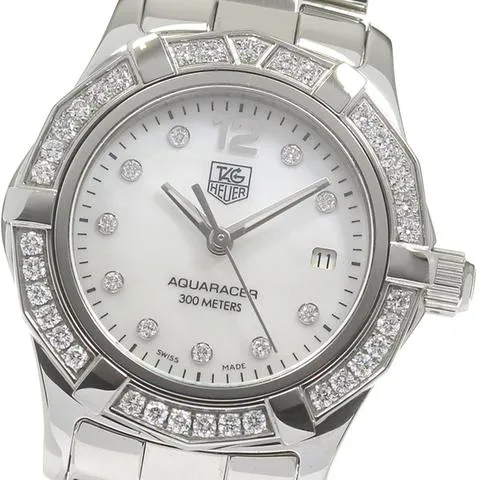 TAG Heuer Aquaracer WAF1416 28mm Stainless steel White