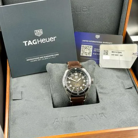 TAG Heuer Autavia WBE5114.FC8266 42mm Stainless steel Black 7