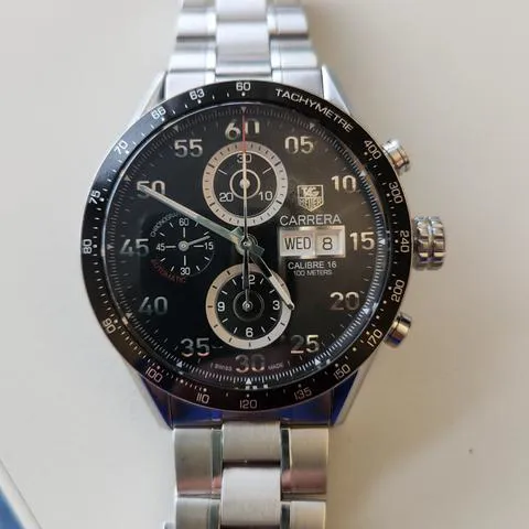 TAG Heuer Carrera CV2A10.BA0796 43mm Black 10