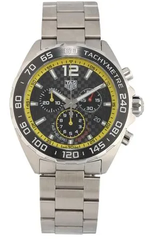 TAG Heuer Formula 1 Quartz CAZ101AC 43mm Stainless steel Black