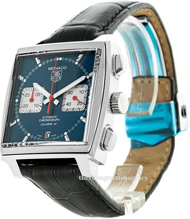 TAG Heuer Monaco Calibre 12 CAW2111.FC6183 Stainless steel Blue 1