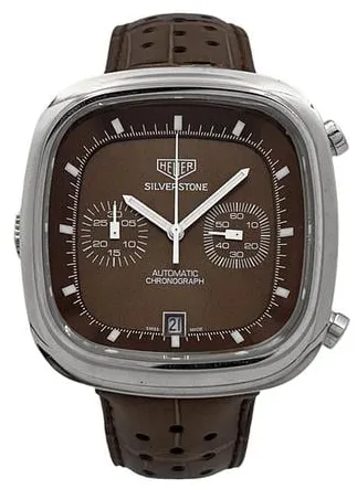 TAG Heuer Silverstone cam2111.fc6259 42mm Stainless steel Brown