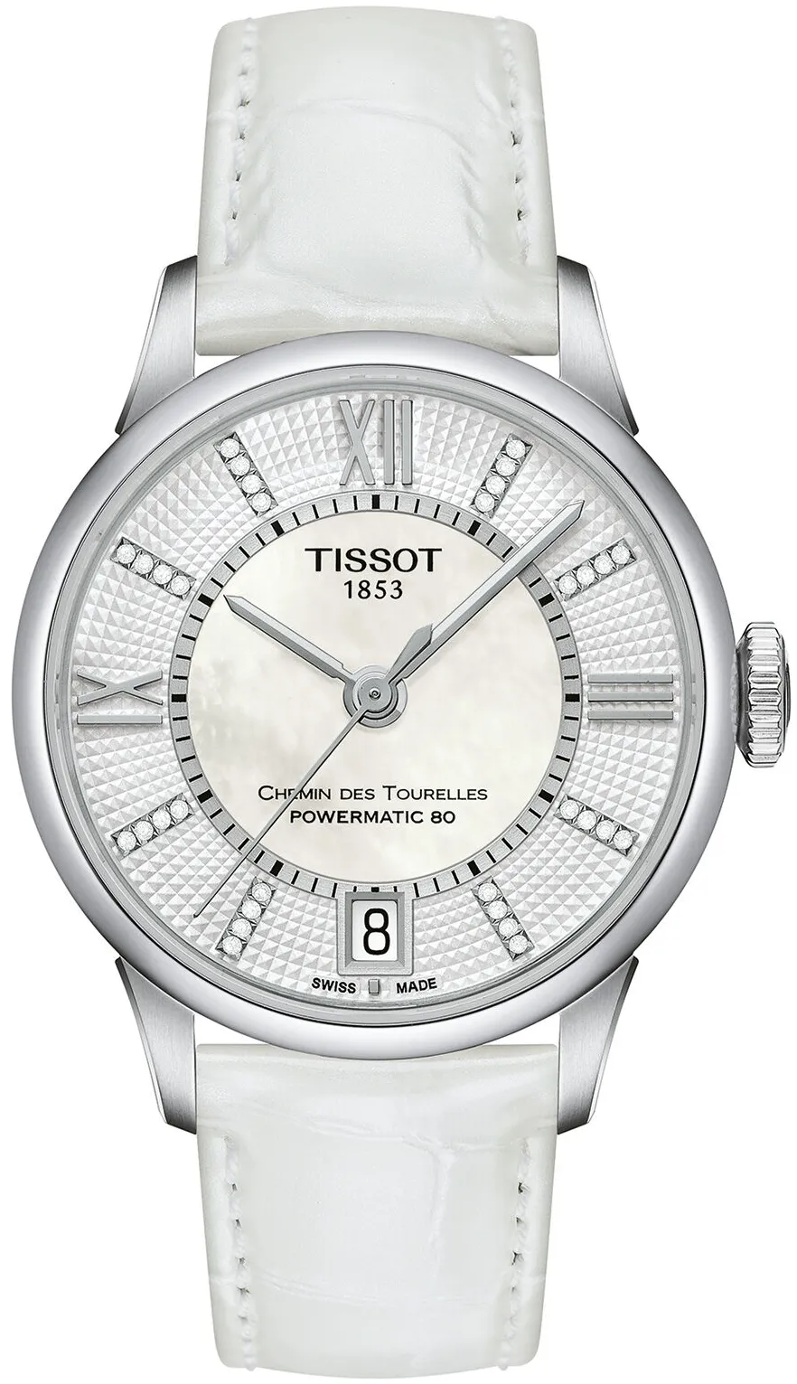 Tissot Bridgeport T099.207.16.116.00 32mm Stainless steel White