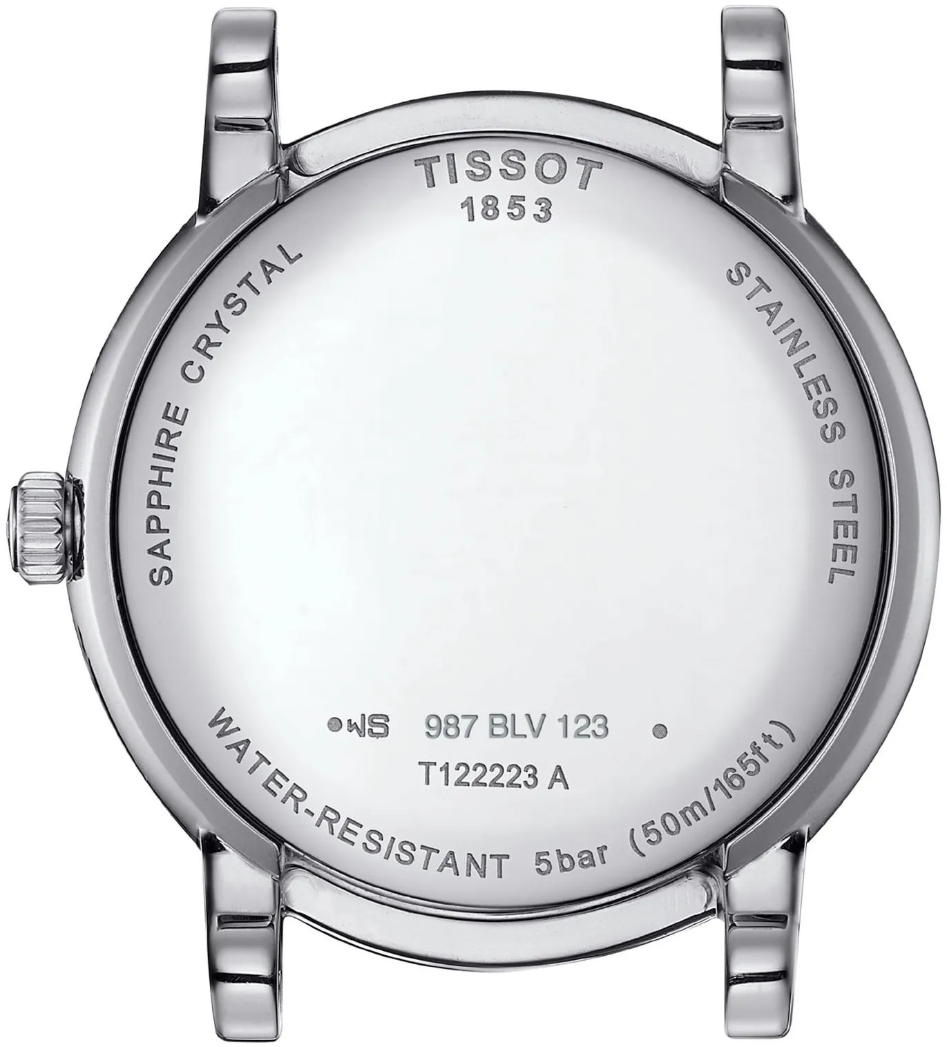 Tissot Carson T122.223.11.033.00 32mm Stainless steel Silver