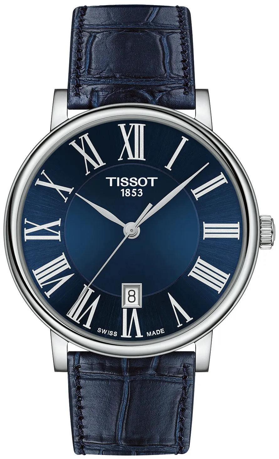 Tissot Carson T122.410.16.043.00 40mm Stainless steel Blue