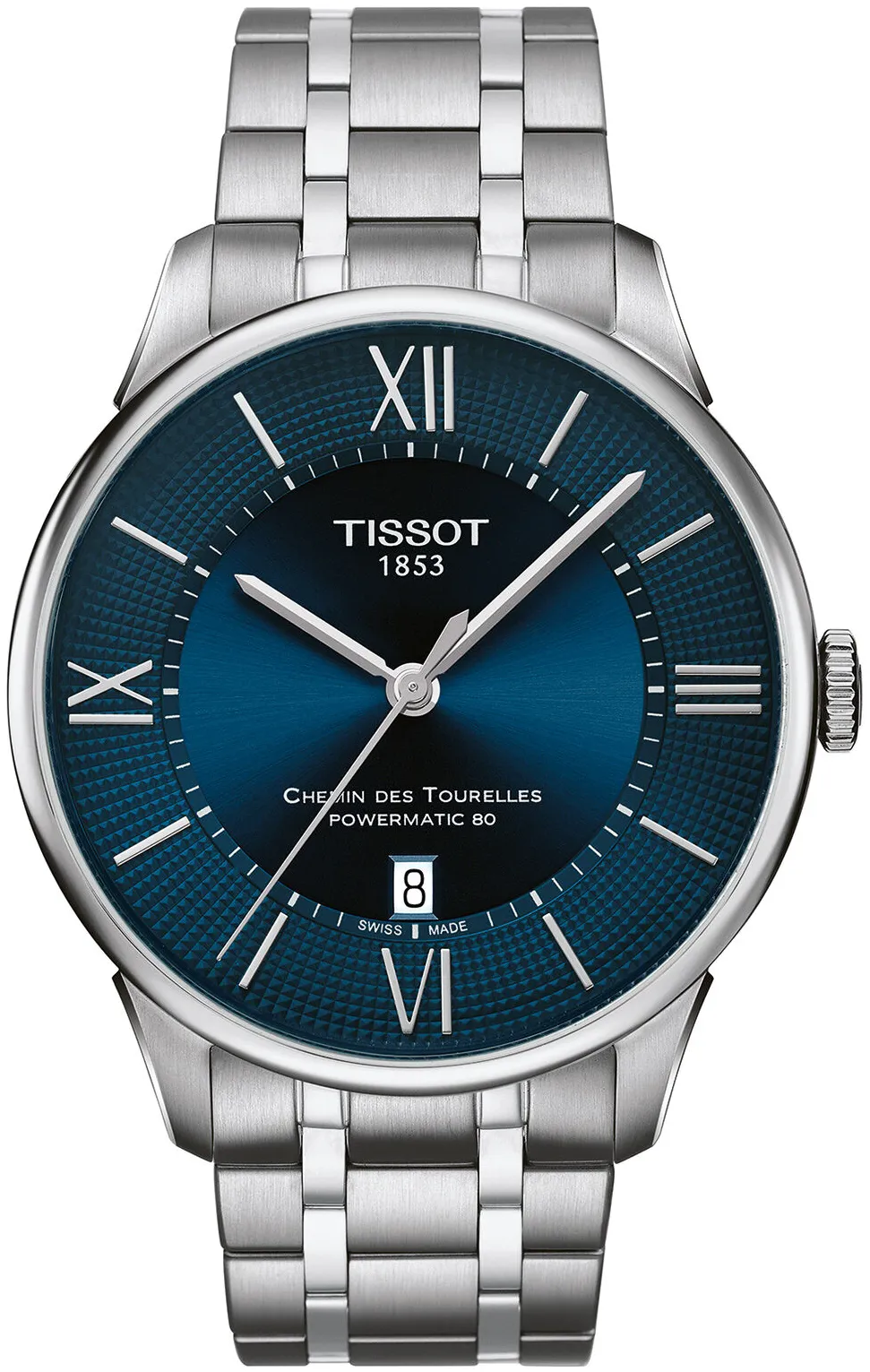 Tissot Chemin de Tourelles T099.407.11.048.00 42mm Stainless steel Blue