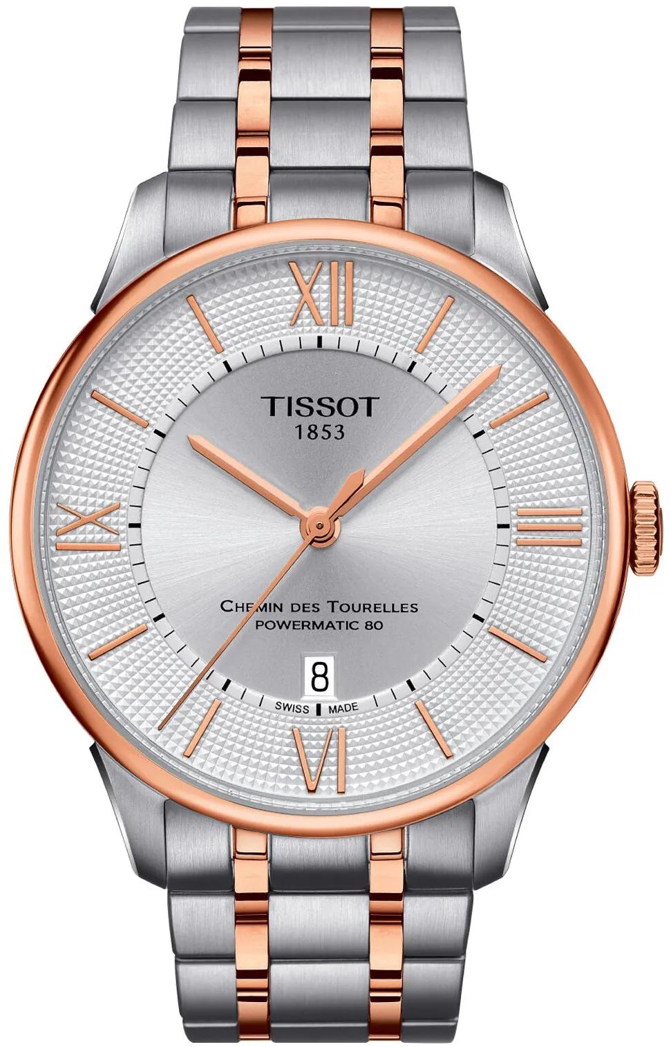 Tissot Chemin de Tourelles T099.407.22.038.02 42mm Stainless steel Silver