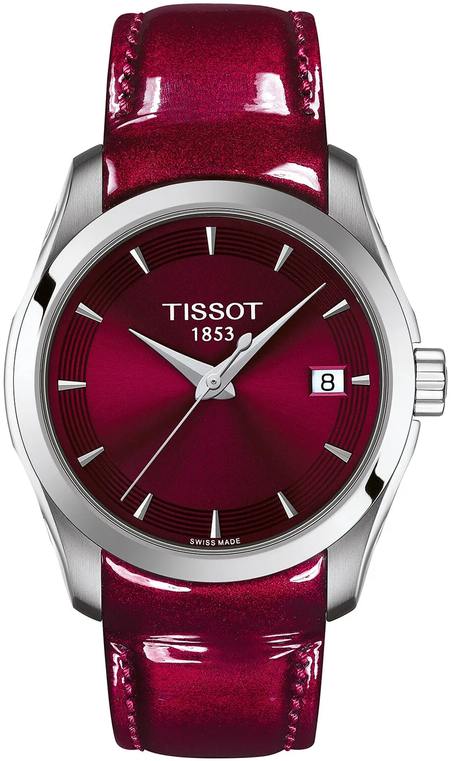 Tissot Couturier T035.210.16.371.01 32mm Stainless steel Red