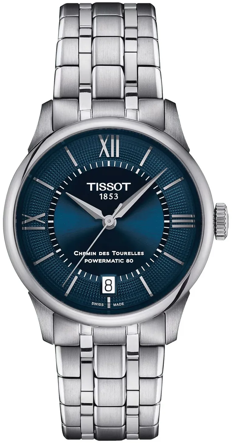 Tissot Couturier T035.410.16.051.00 39mm Stainless steel Black