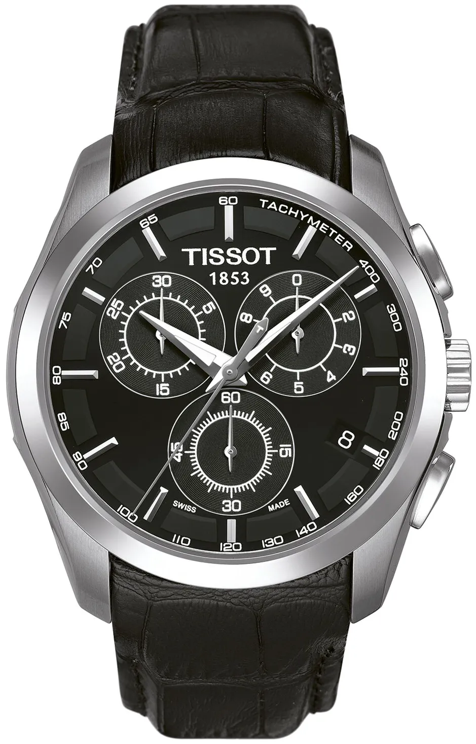 Tissot Couturier T0356171605100 41mm Stainless steel Black