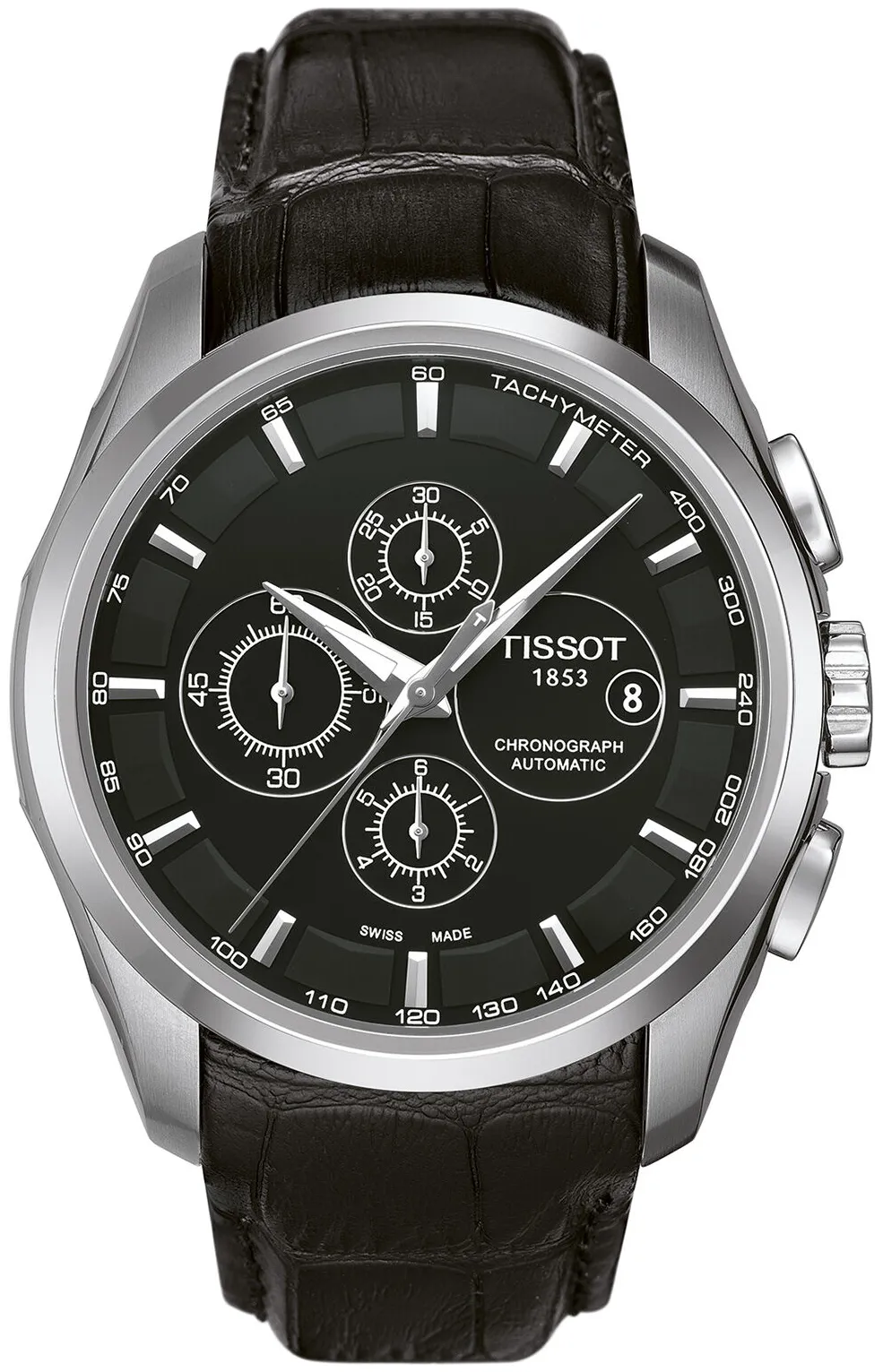 Tissot Couturier T0356271605100 43mm Stainless steel Black