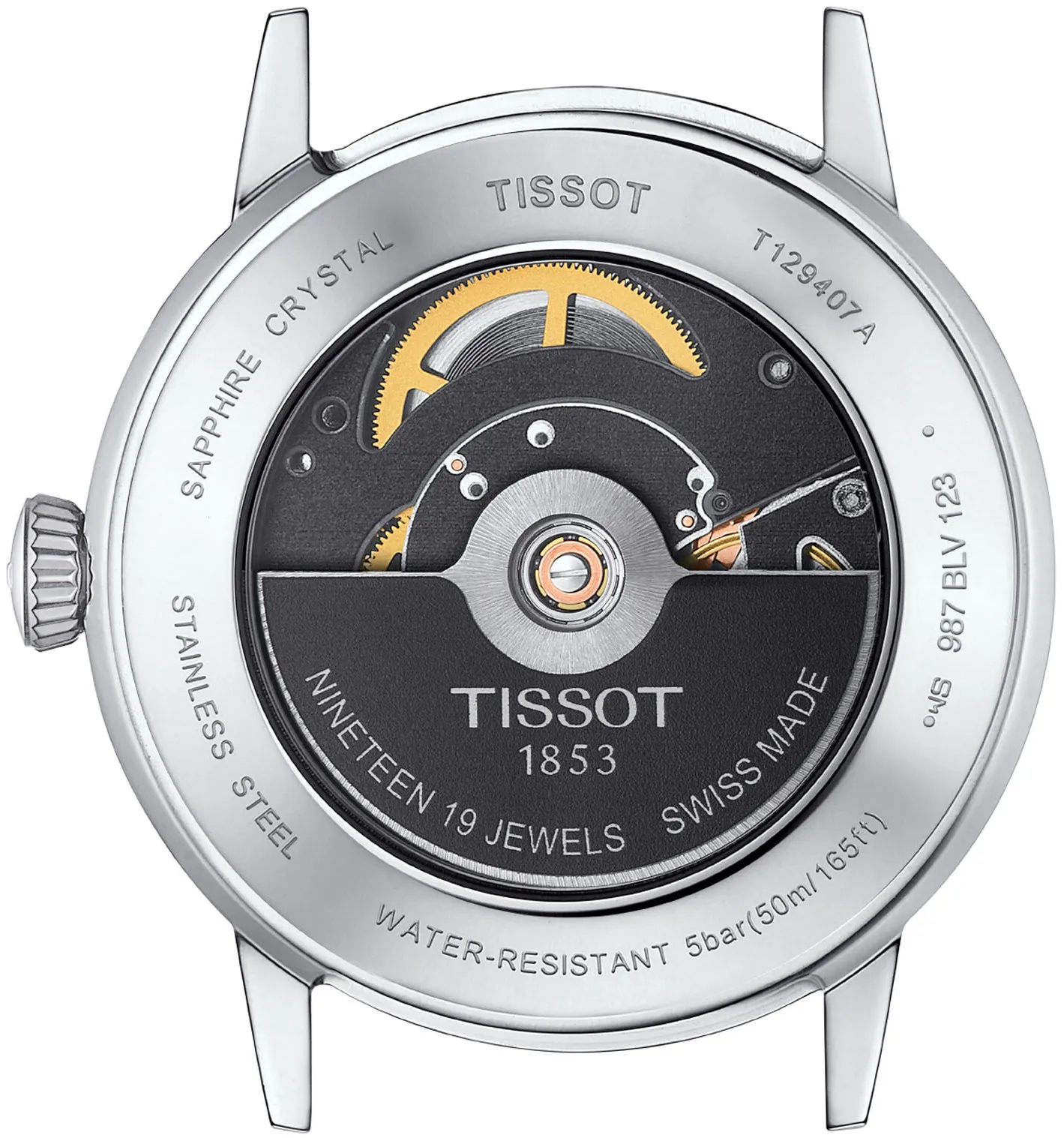 Tissot Dream T129.407.16.051.00 42mm Stainless steel Black