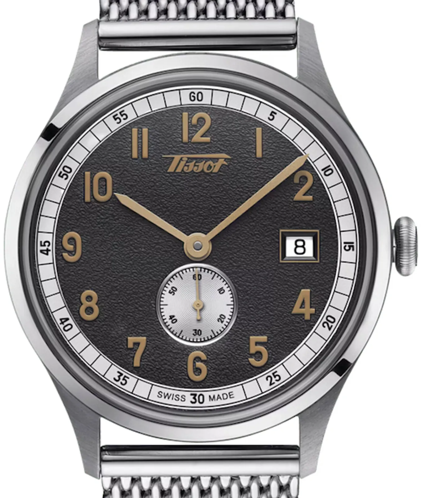 Tissot Heritage T142.428.11.082.00 39mm Stainless steel Black 1