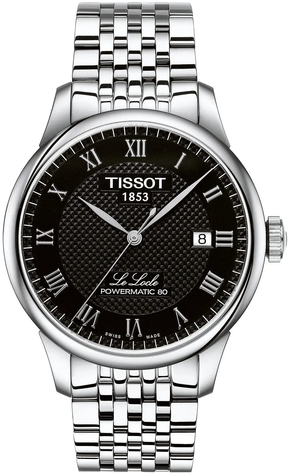 Tissot Le Locle T006.407.11.053.00 39.5mm Stainless steel Black