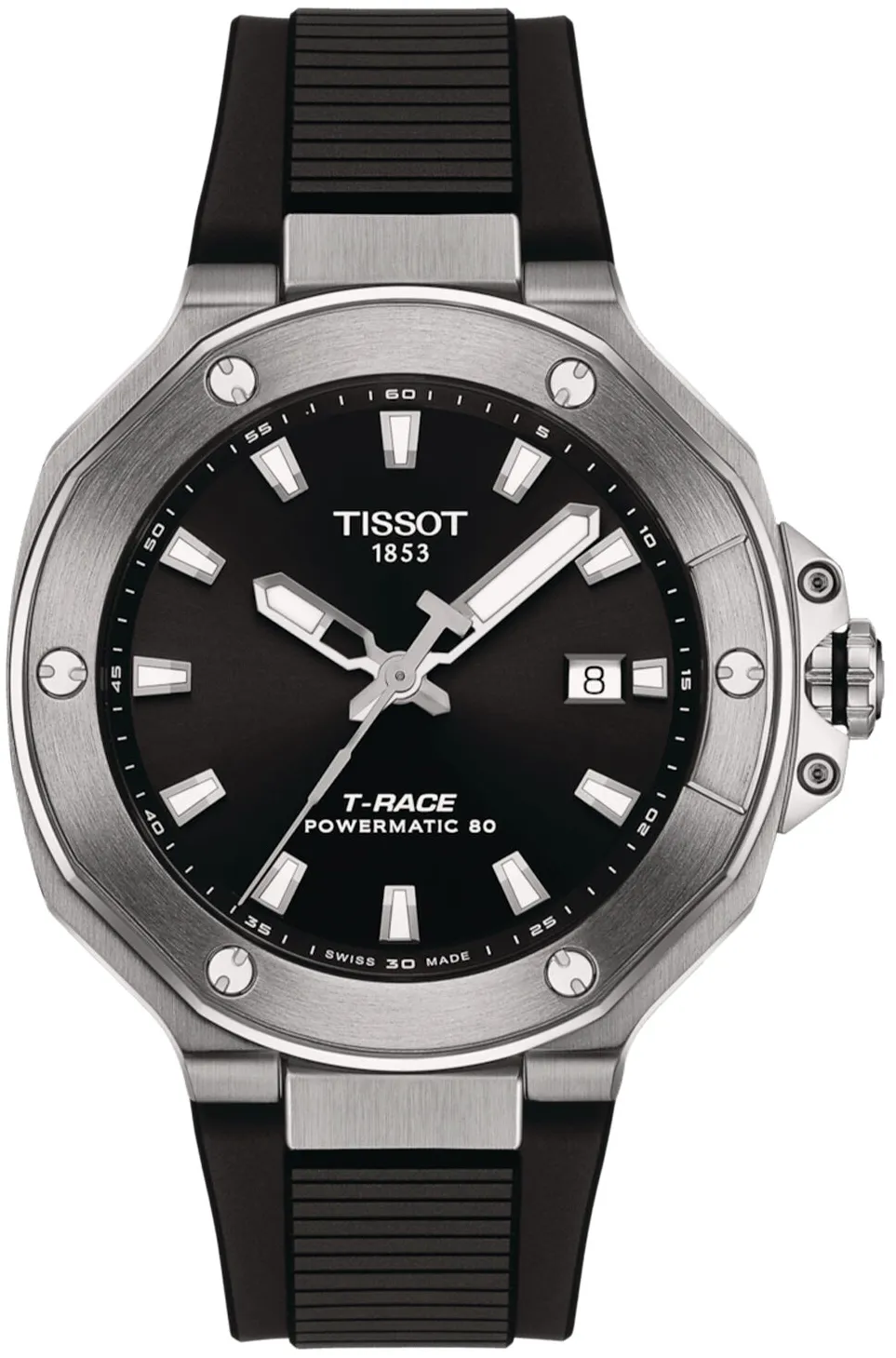 Tissot Powermatic T141.807.17.051.00 41mm Stainless steel Black