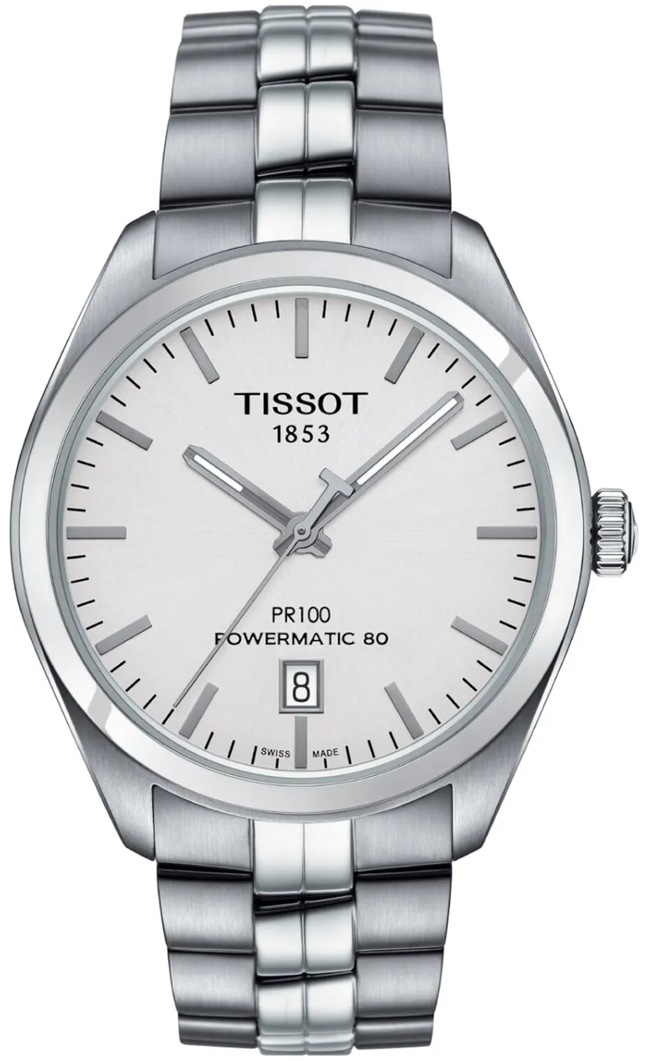 Tissot PR 100 T101.407.11.031.00 39mm Stainless steel Silver