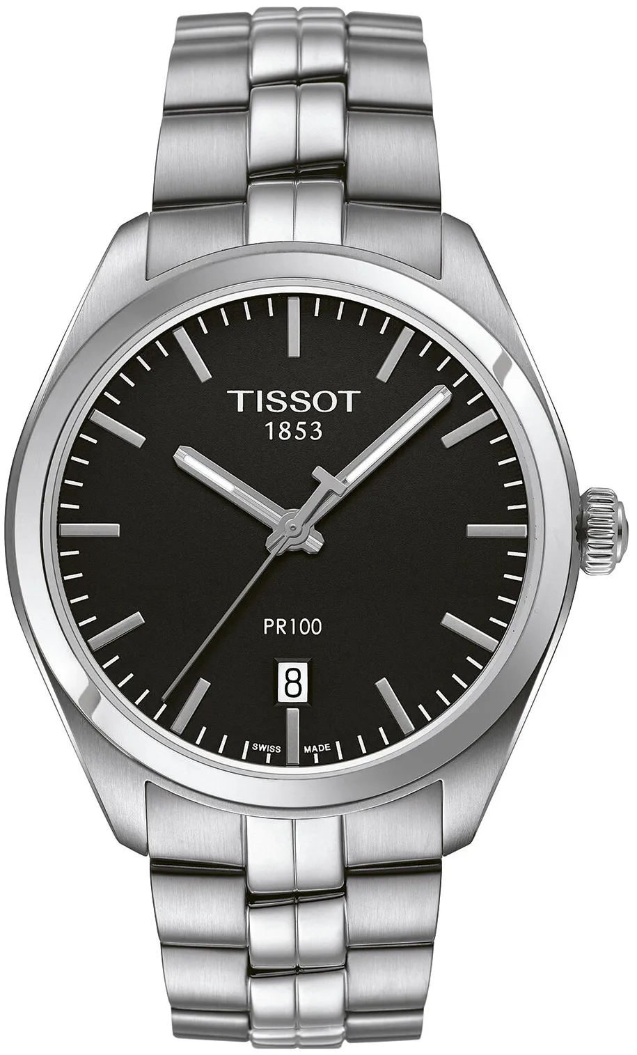 Tissot PR 100 T101.410.11.051.00 39mm Stainless steel Black