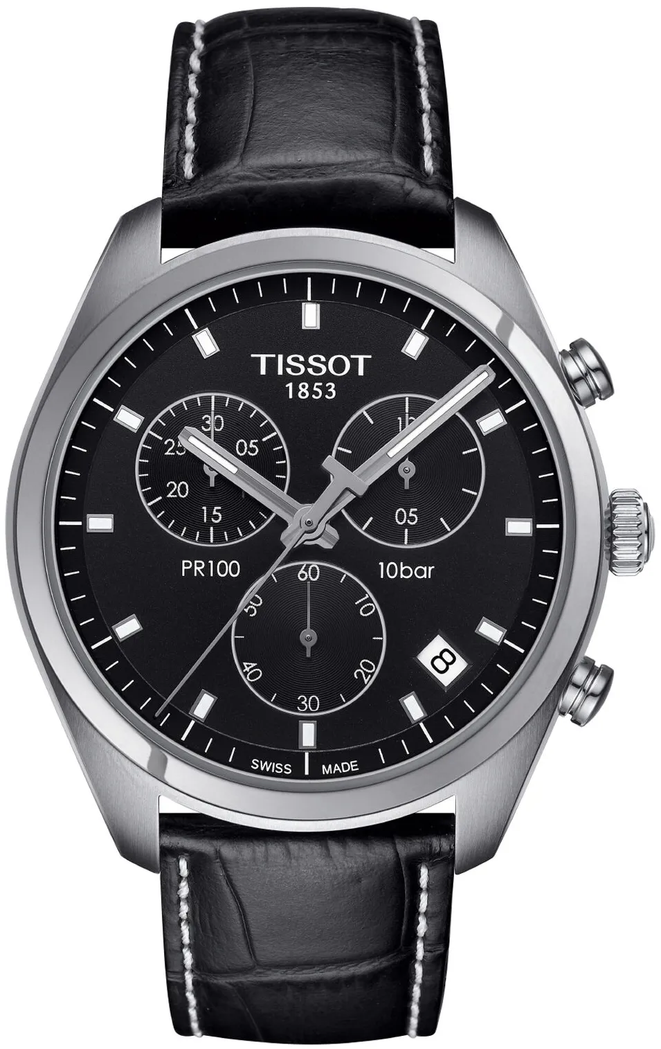 Tissot PR 100 T101.417.16.051.00 41mm Stainless steel Black