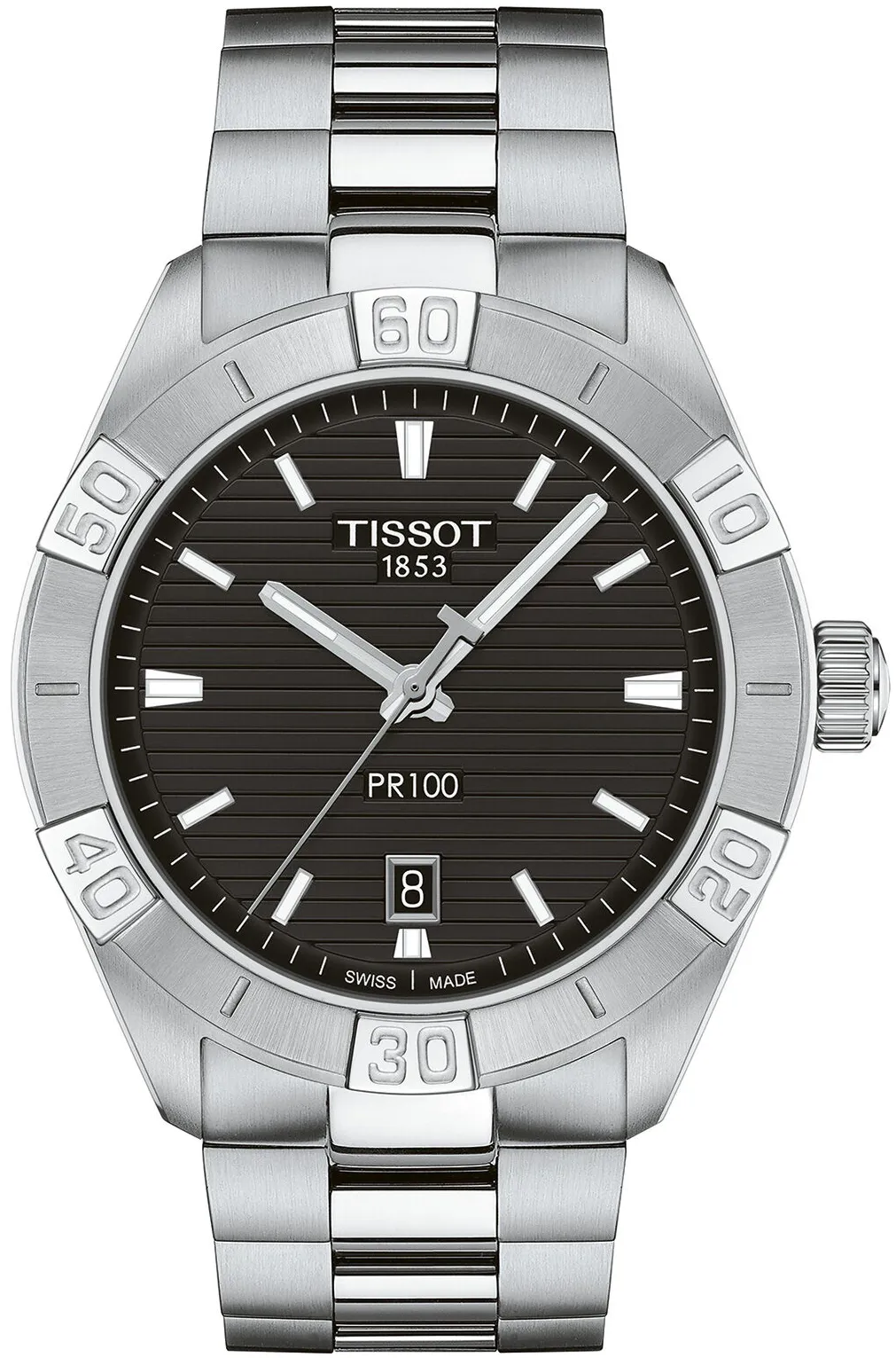 Tissot PR 100 T101.610.11.051.00 42mm Stainless steel Black