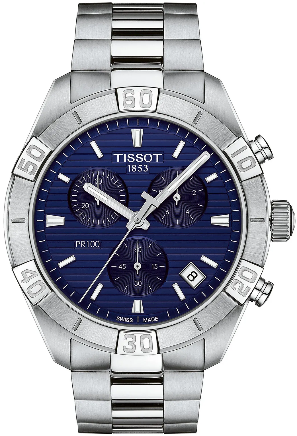 Tissot PR 100 T101.617.11.041.00 44mm Stainless steel Blue 1