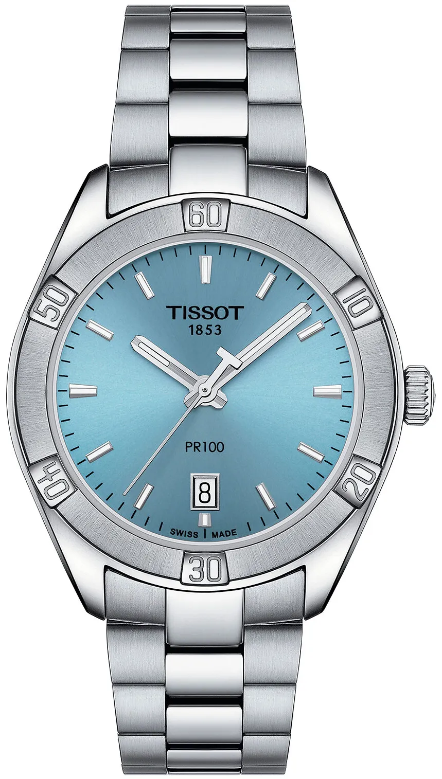 Tissot PR 100 T101.910.11.351.00 36mm Stainless steel Light blue