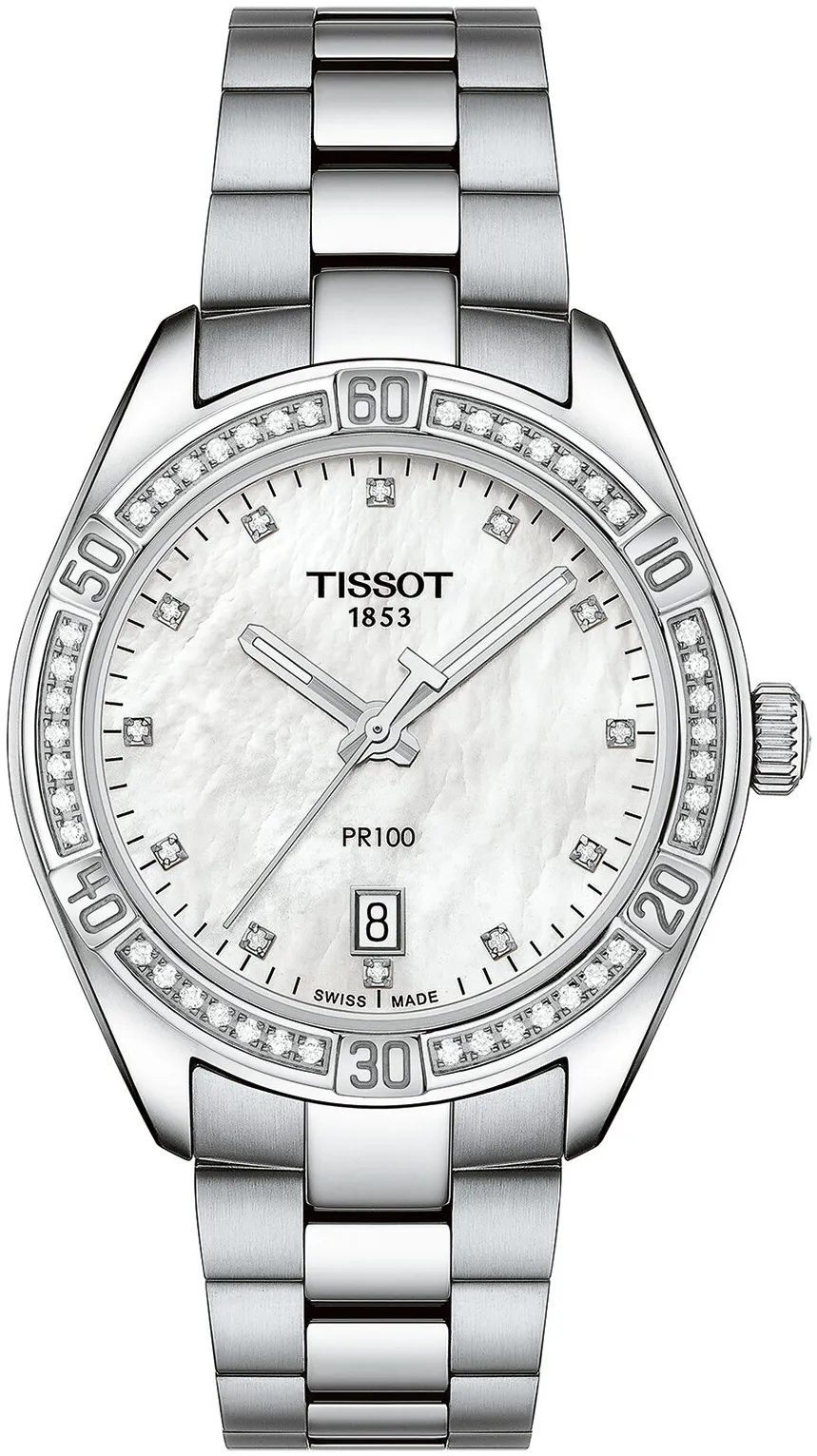 Tissot PR 100 T101.910.61.116.00 36mm Stainless steel White