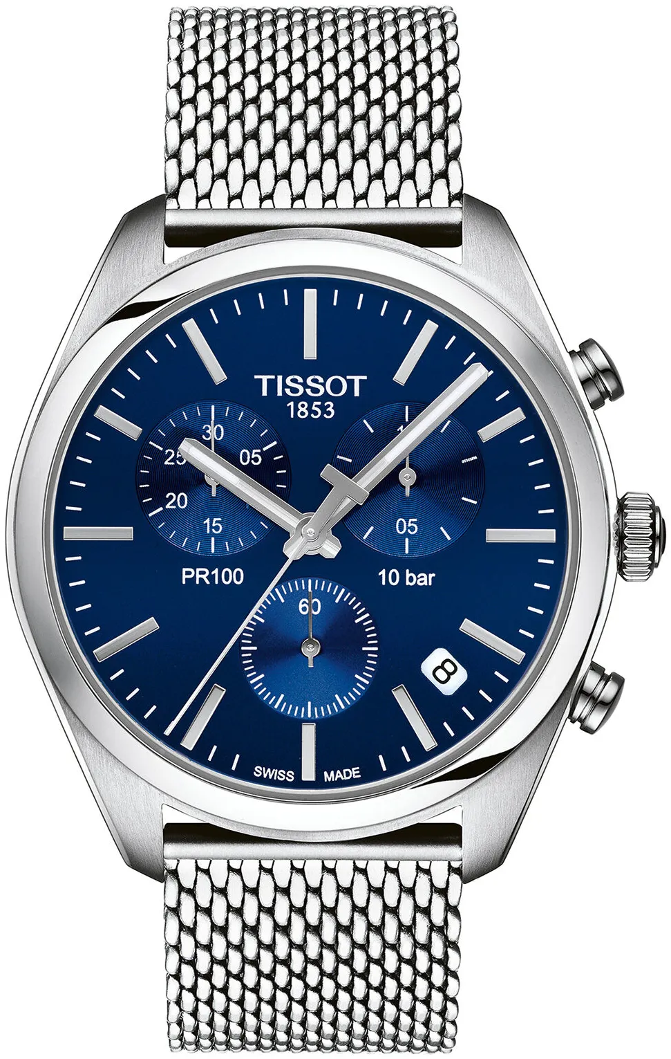 Tissot PR 100 T1014171104100 41mm Stainless steel Blue