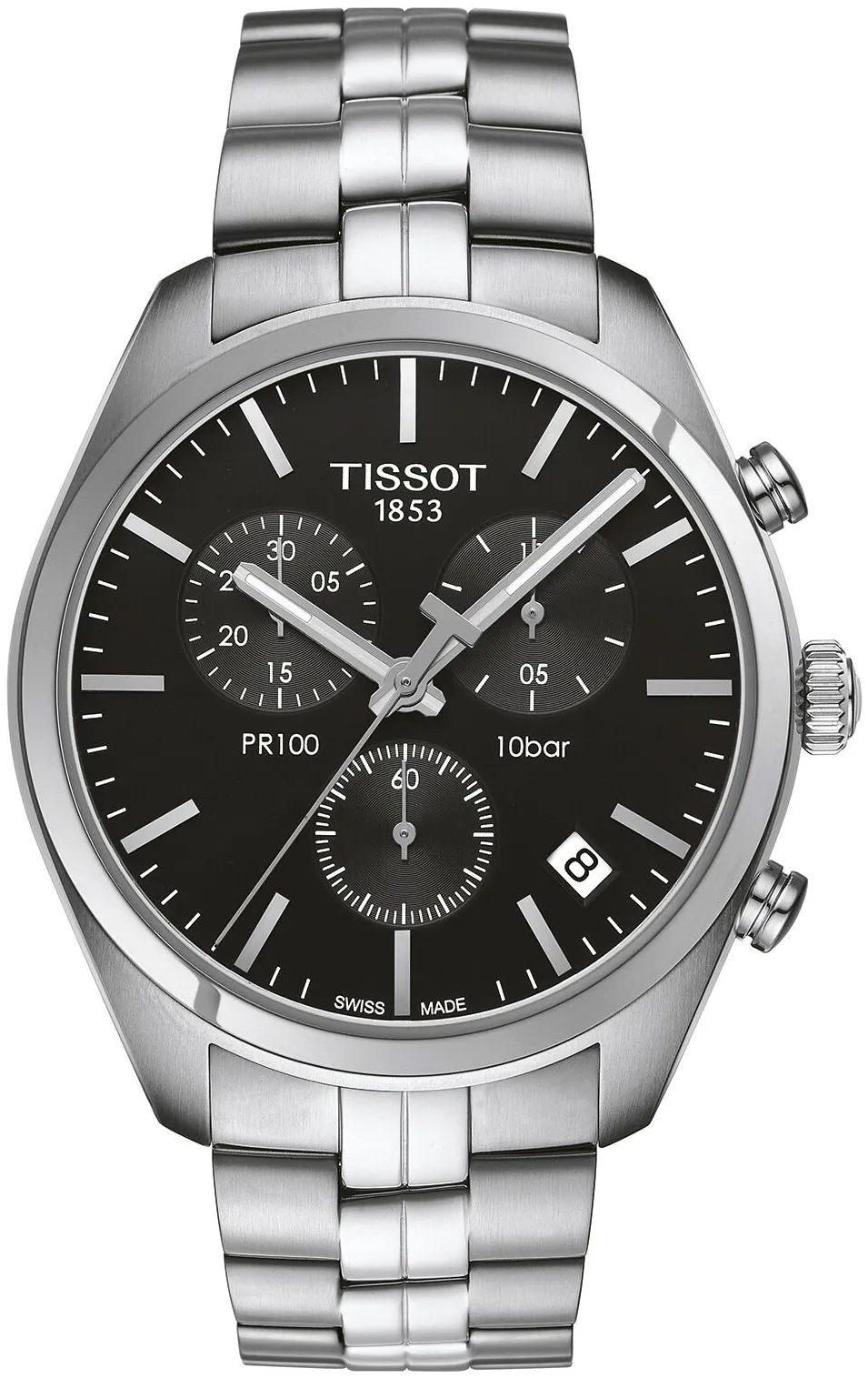 Tissot PR 100 T1014171105100 41mm Stainless steel Black