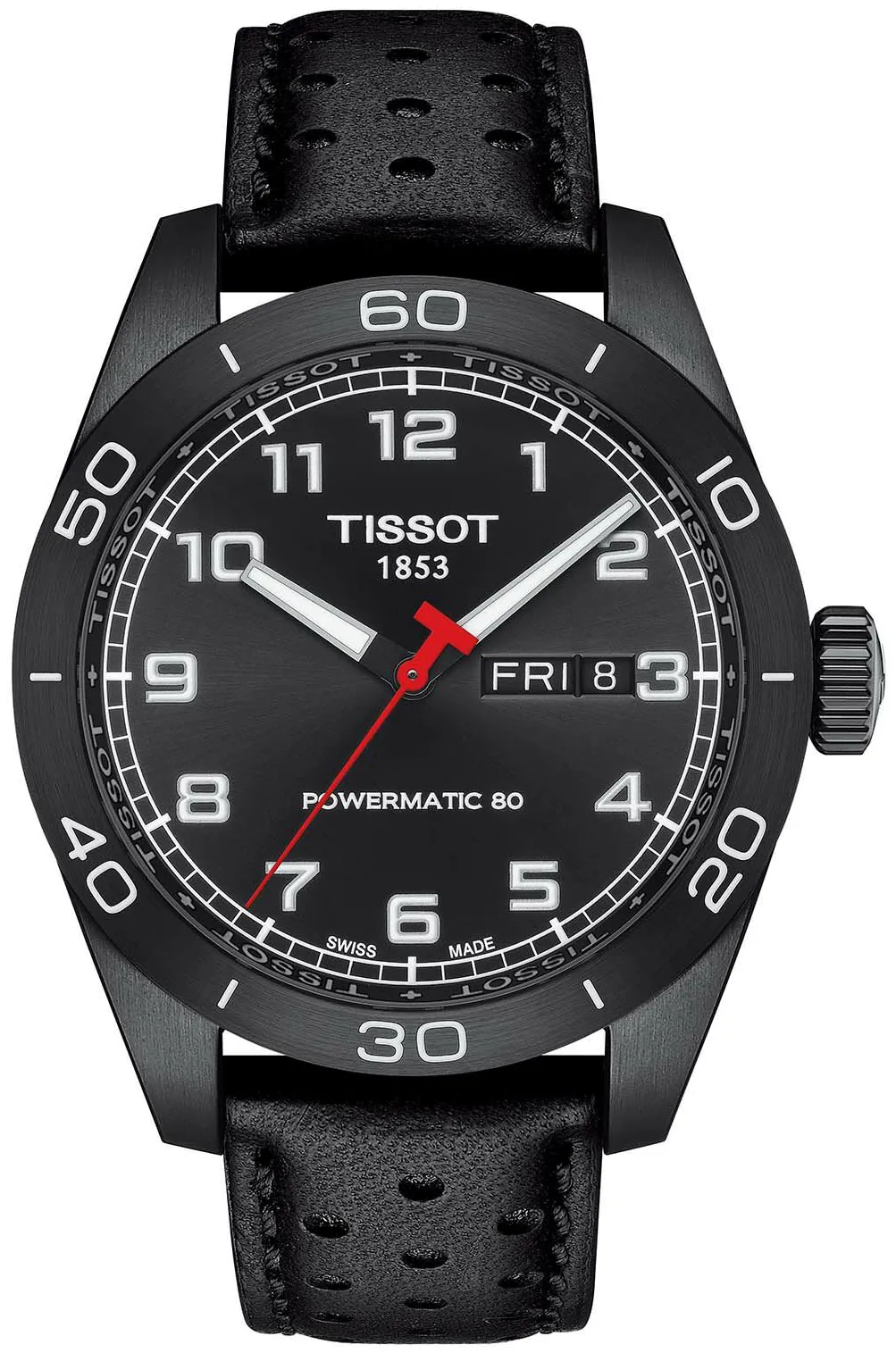 Tissot PRS 516 T131.430.36.052.00 42mm Black DLC Black