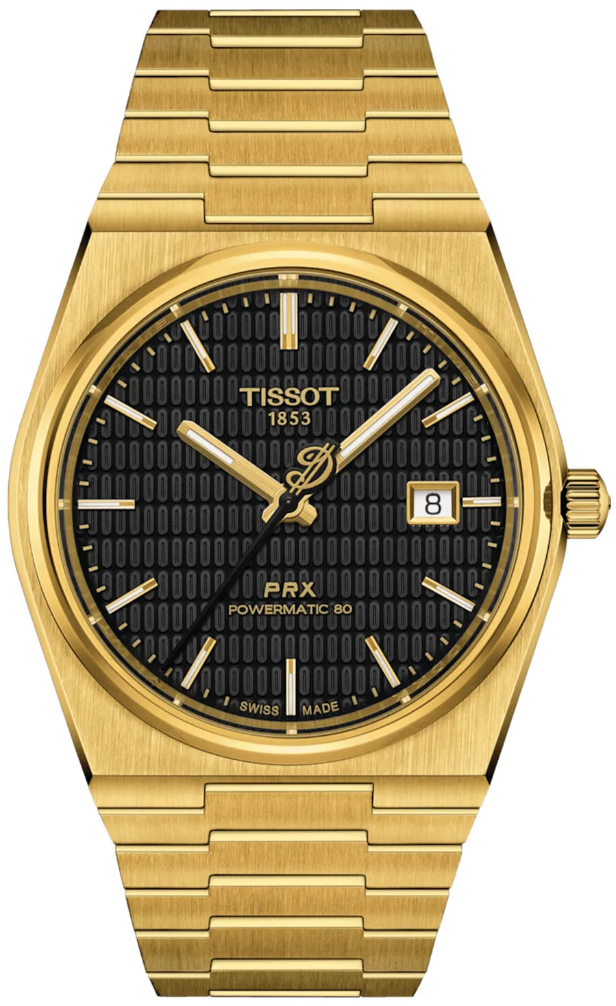 Tissot PRX Powermatic 80 T137.407.33.051.00 40mm Rose gold and Black DLC Black