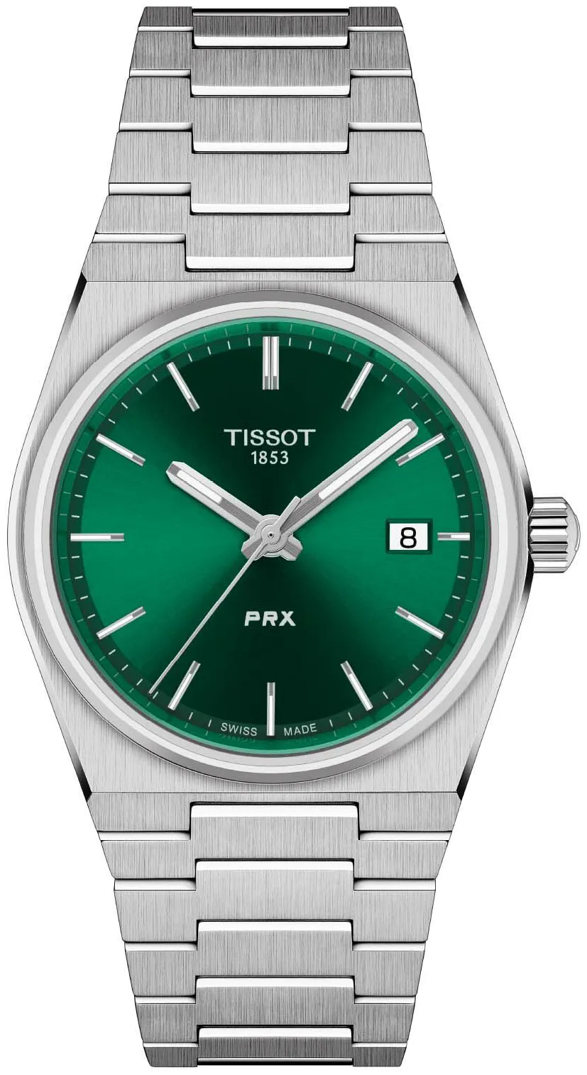 Tissot PRX T137.210.11.081.00 35mm Stainless steel Green