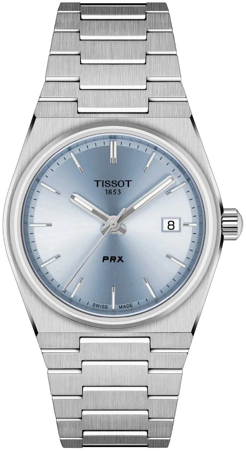 Tissot PRX T137.210.11.351.00 35mm Stainless steel Light blue