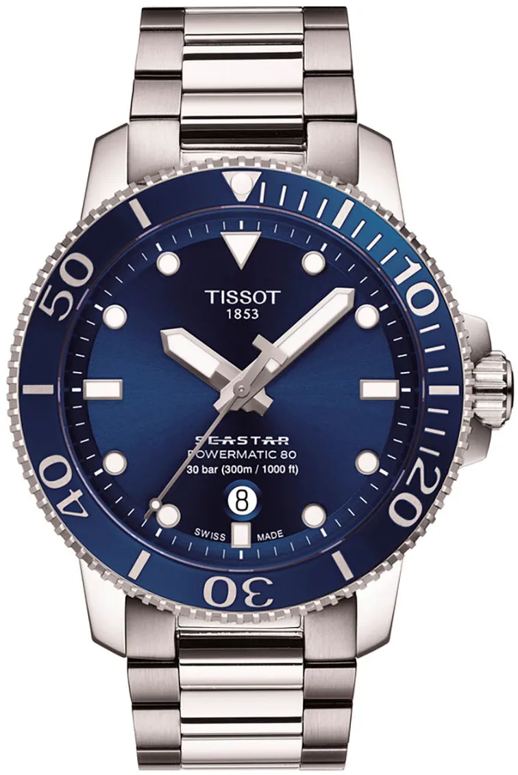 Tissot Seastar 1000 T120.407.11.041.03 43mm Stainless steel Blue 2