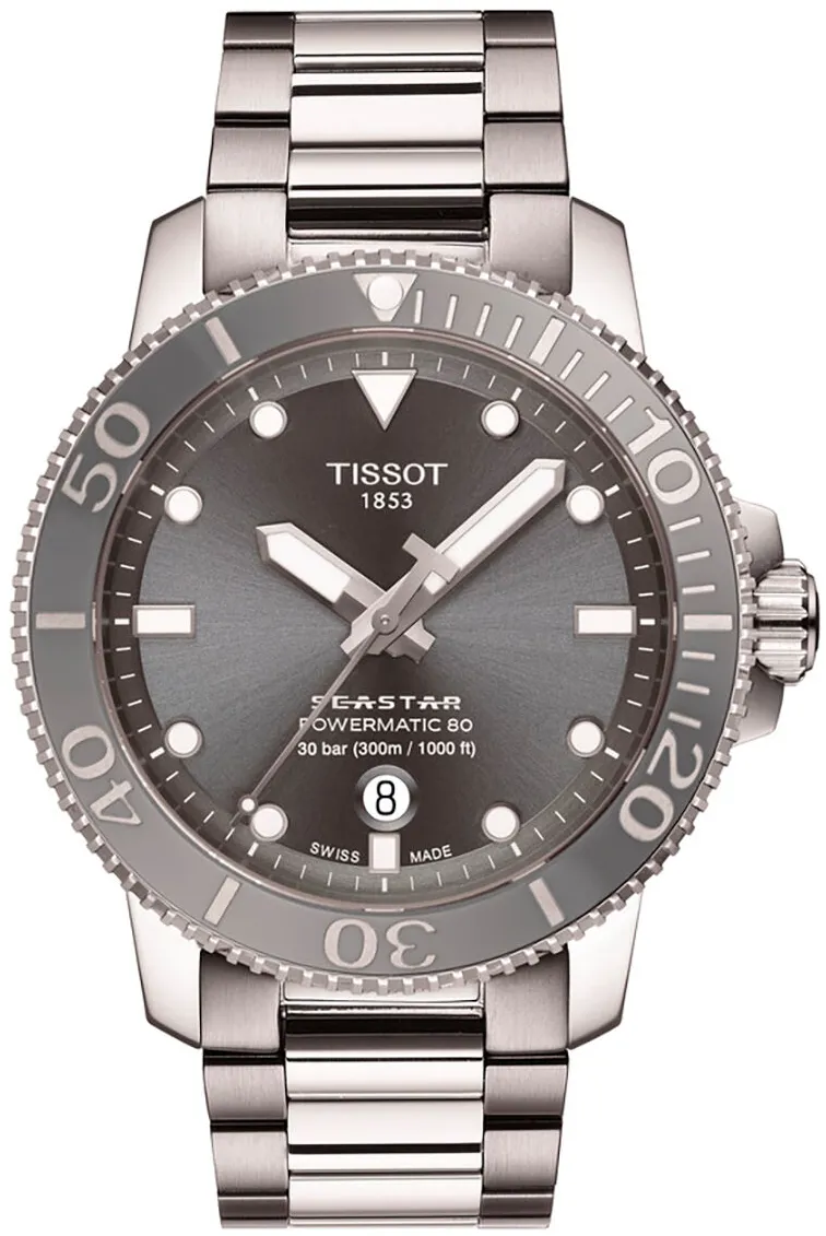 Tissot Seastar 1000 T120.407.11.081.01 43mm Stainless steel Gray 2