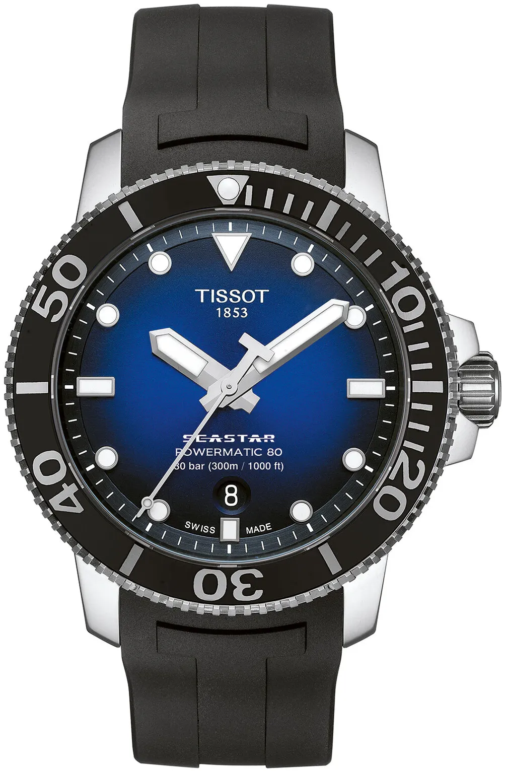 Tissot Seastar 1000 T120.407.17.041.00 43mm Carbon fiber Black