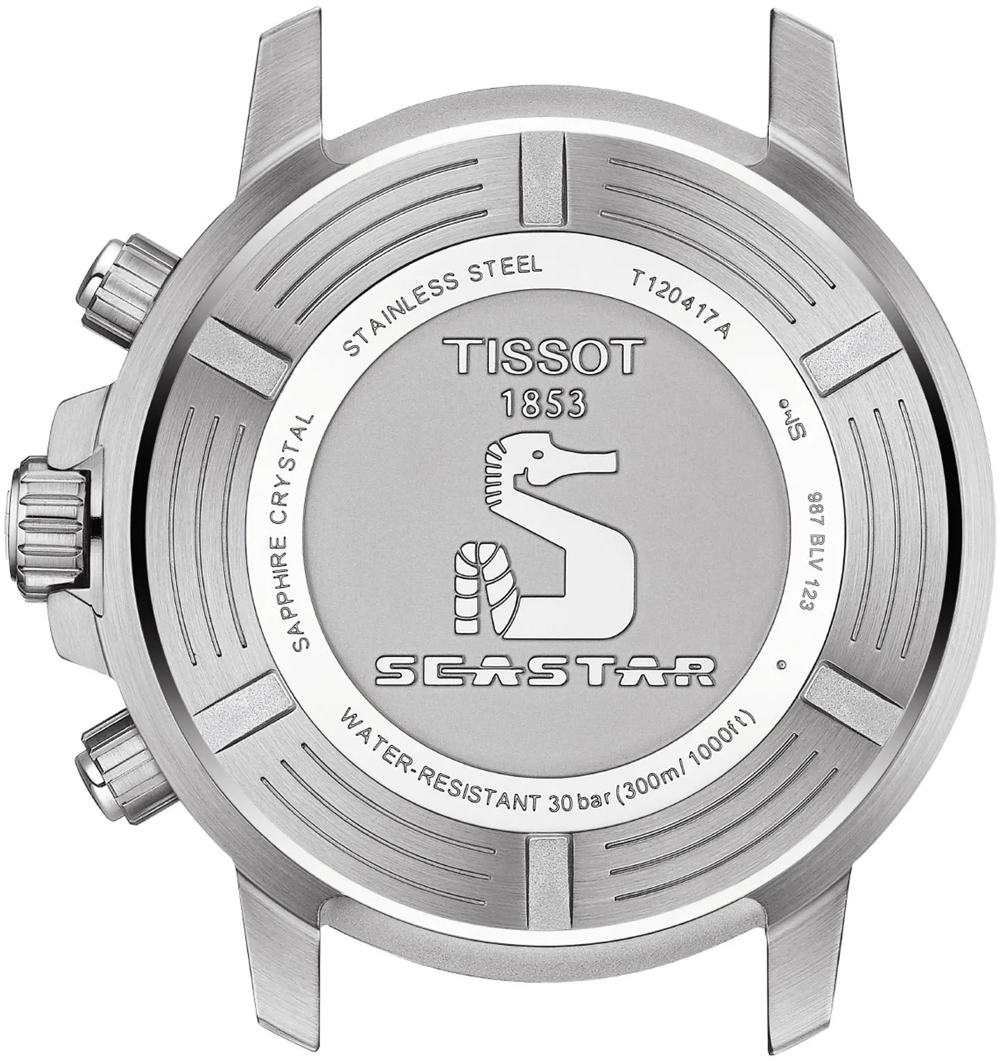 Tissot Seastar 1000 T1204171142100 45.5mm Stainless steel Black