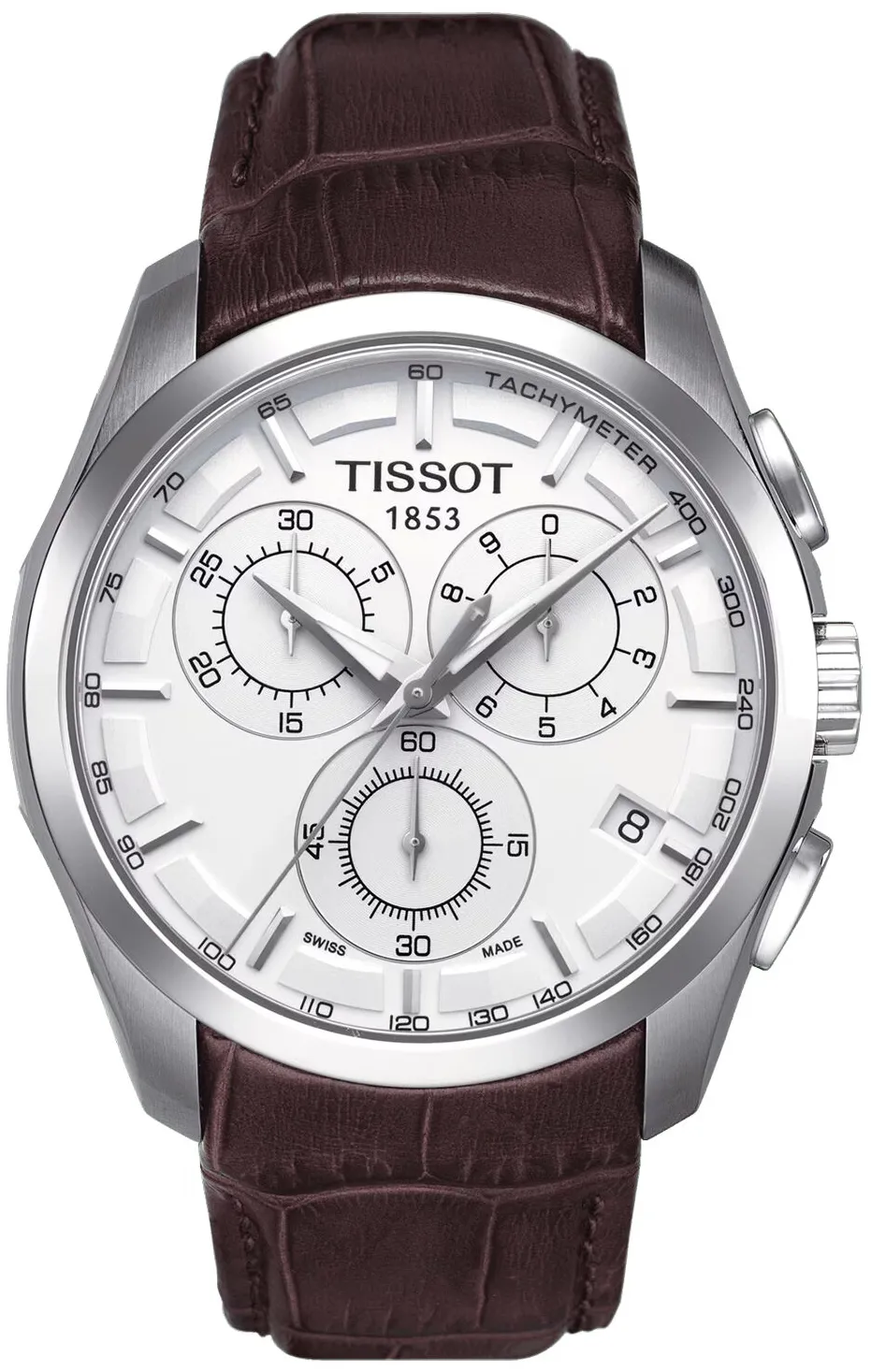 Tissot T-Classic T050.207.36.017.00 35mm Stainless steel White