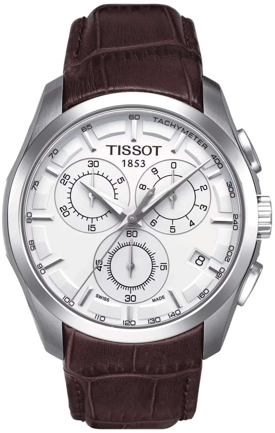 Tissot T-Classic T050.217.11.112.00 35mm Stainless steel White