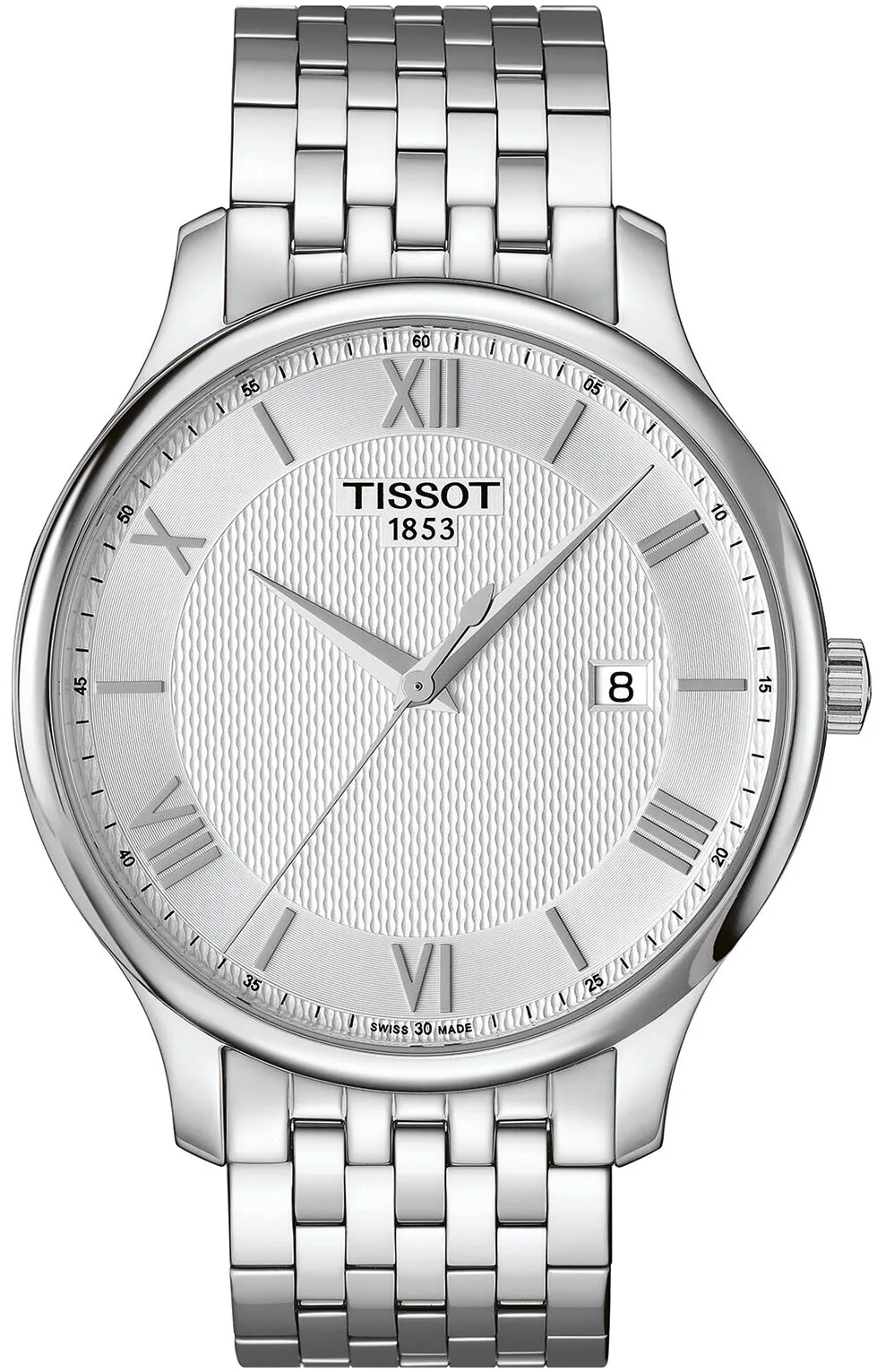 Tissot T-Classic T0636101103800 42mm Stainless steel Silver