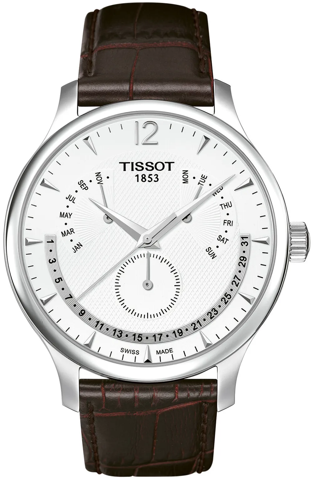 Tissot T-Classic T0636371603700 42mm Stainless steel Silver